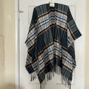 Never worn poncho